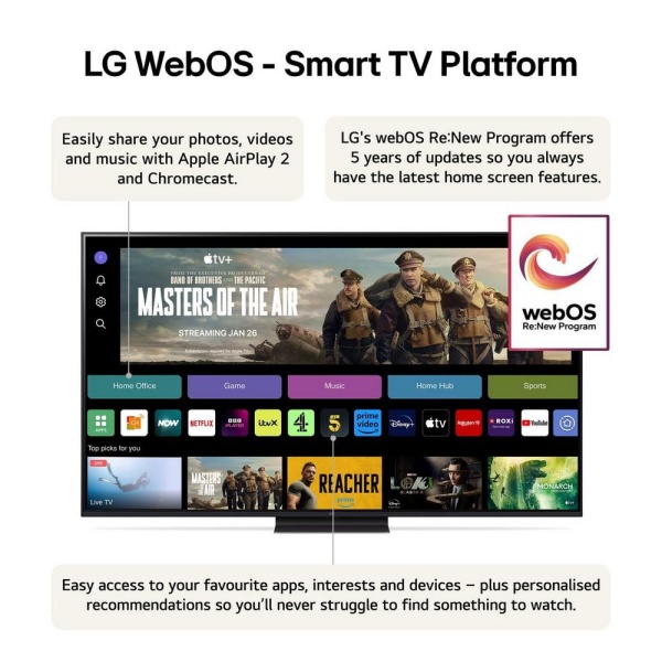 LG 43UT91006LA 43'' 4K LED Smart TV