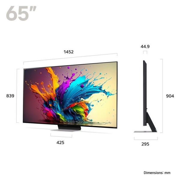 LG 65QNED91T6A 65'' 4K  QNED Smart TV