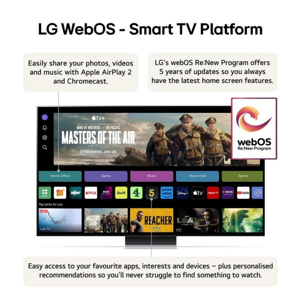 LG 75QNED99T9BAEK 75''  QNED 8K Smart TV