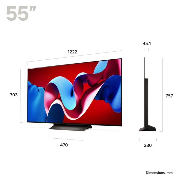 LG OLED55C46LA 55'' 4K OLED EVO Smart TV