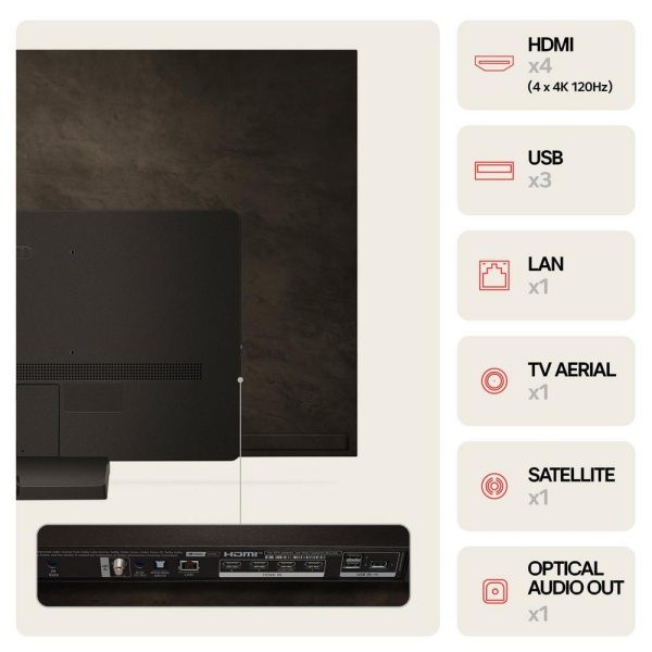 LG OLED65C4 65'' 4K OLED EVO Smart TV