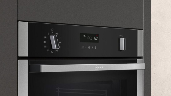 NEFF B6ACH7HH0B Slide & Hide 59.4cm Built In Electric Single Oven