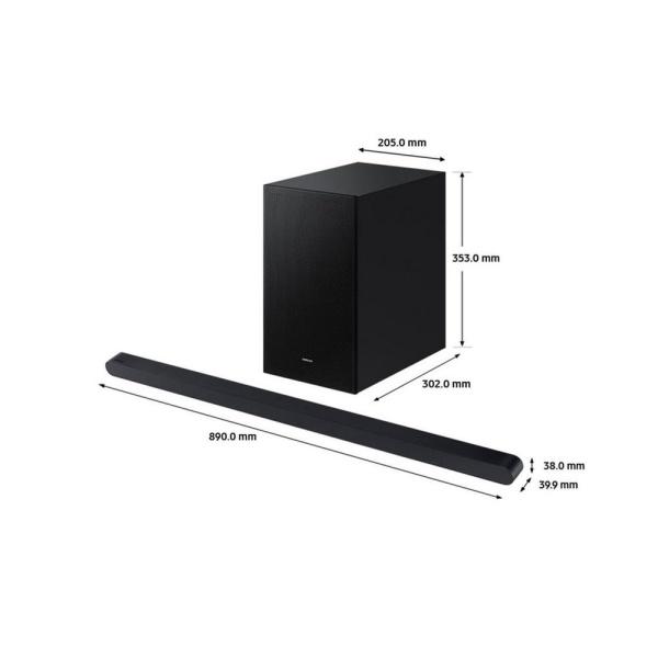 Samsung HW-S700DXU 3.1ch Ultra slim Q-Symphony Soundbar