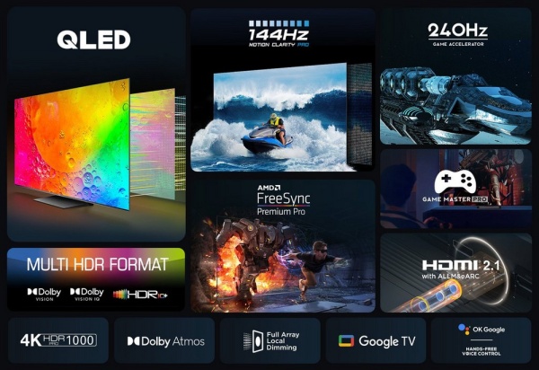 TCL 65C745K 65'' 4K UHD HDR Smart TV