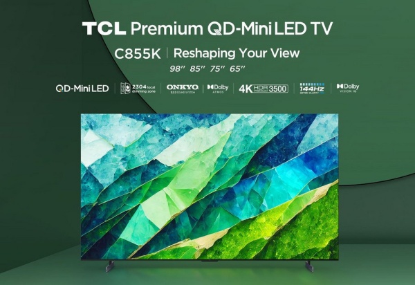 TCL 85C855K 85'' 4K QLED Smart TV